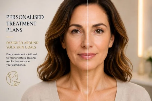 Before and after results of Collagen Lift Therapy Stratford-upon-Avon